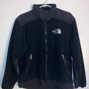 The North Face Black fleece zipup